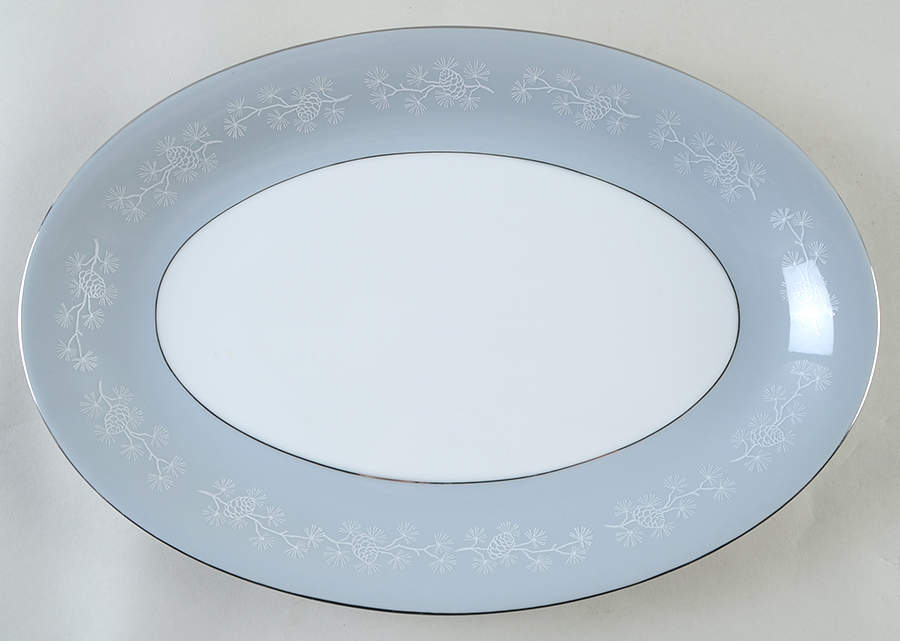 Belle Fonte 14" Oval Serving Platter by Empress (Japan)-1
