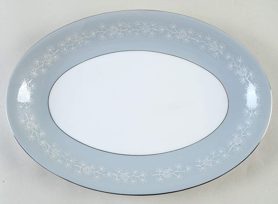 Belle Fonte 12" Oval Serving Platter by Empress (Japan)-1