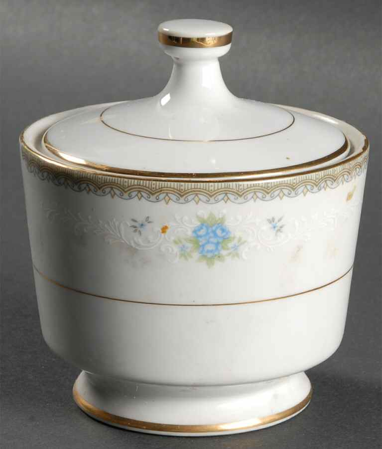 Bellevue Sugar Bowl & Lid by Empress (Japan)-1