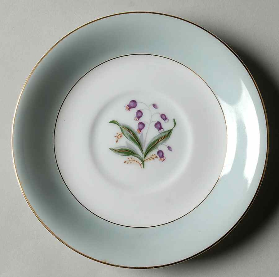 Blue Belle Saucer by Empress (Japan)-1