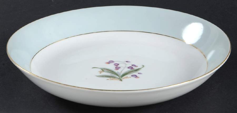 Blue Belle Coupe Soup Bowl by Empress (Japan)-1