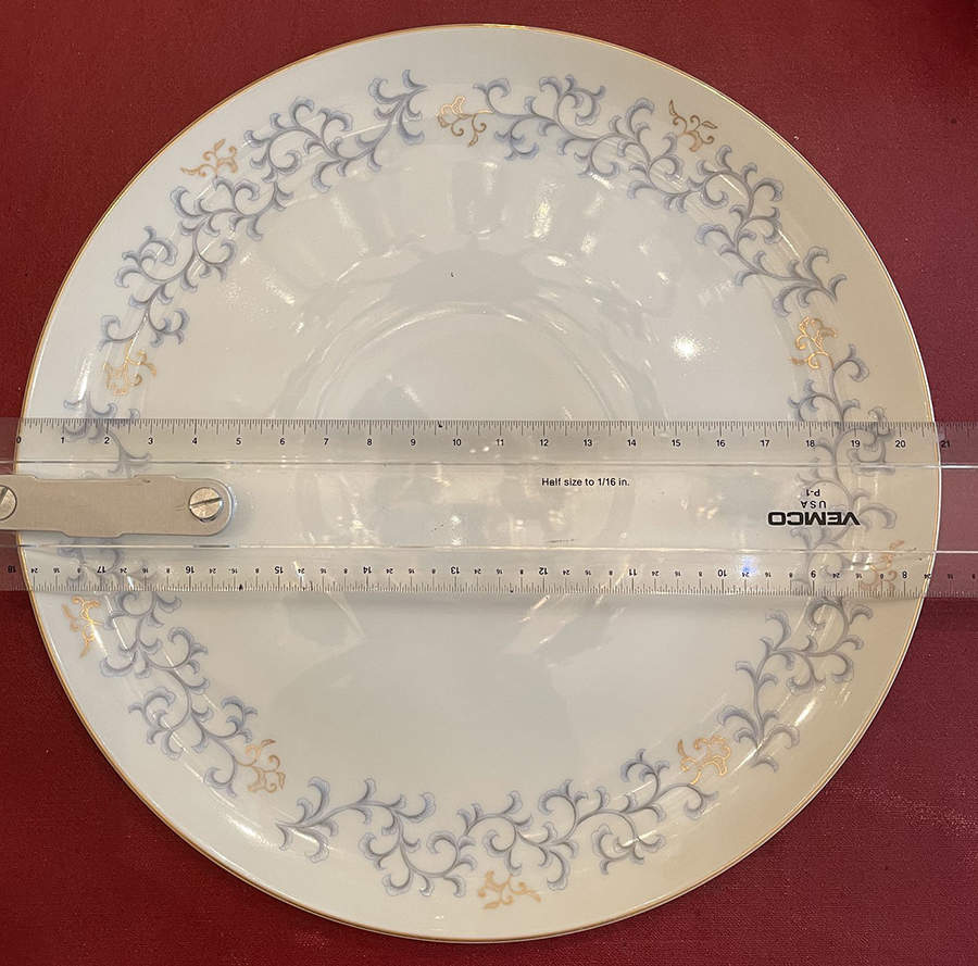 Blue Fantasy Dinner Plate by Empress (Japan)-1