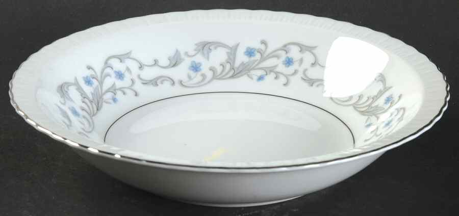 Blue Ridge Rim Soup Bowl by Empress (Japan)-1