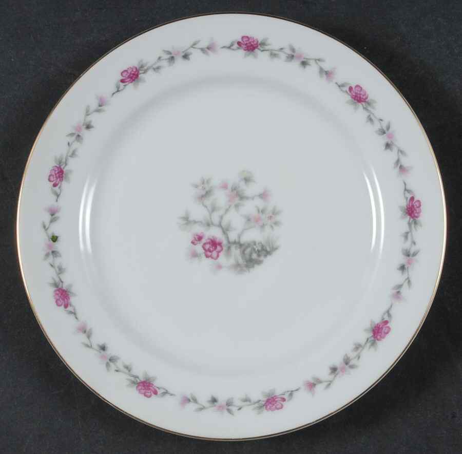Blossom Time Bread & Butter Plate by Empress (Japan)-1
