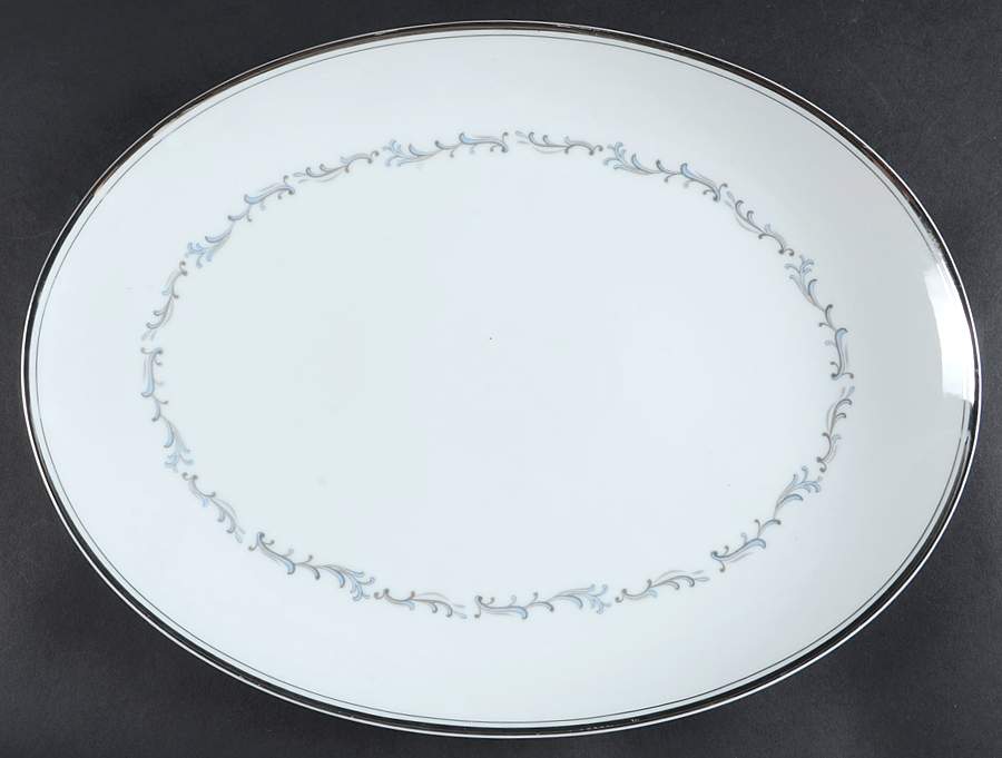 Celebration 14" Oval Serving Platter by Empress (Japan)-1