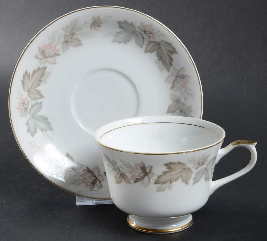 Chatham Footed Cup & Saucer Set by Empress (Japan)-1