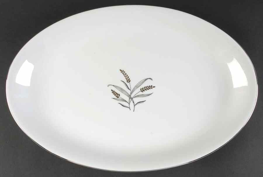 Concerto 16" Oval Serving Platter by Empress (Japan)-1