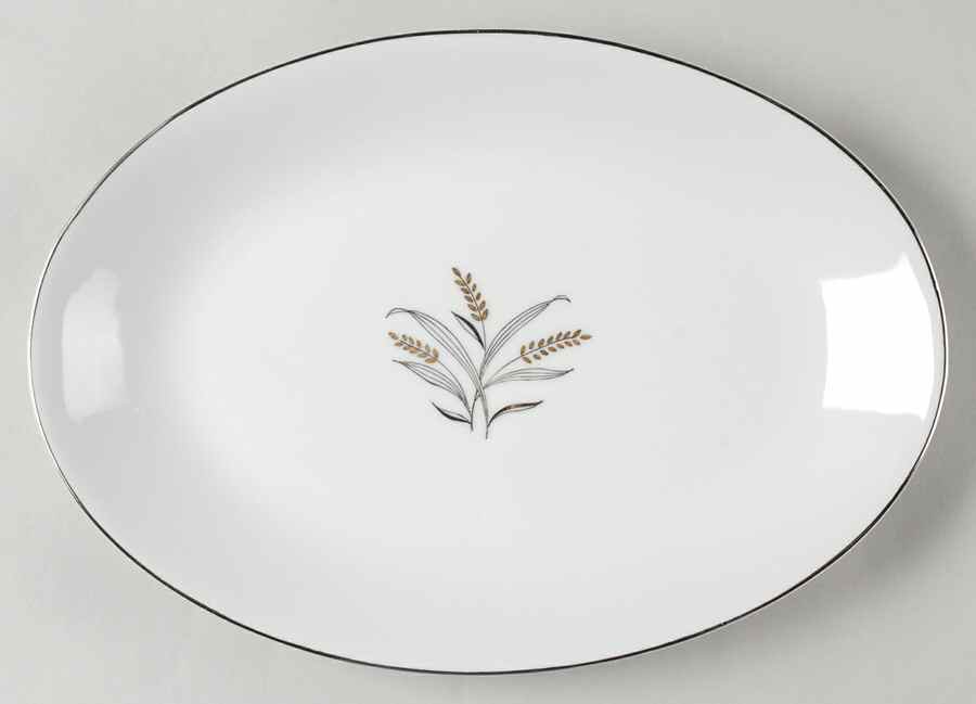 Concerto 12" Oval Serving Platter by Empress (Japan)-1