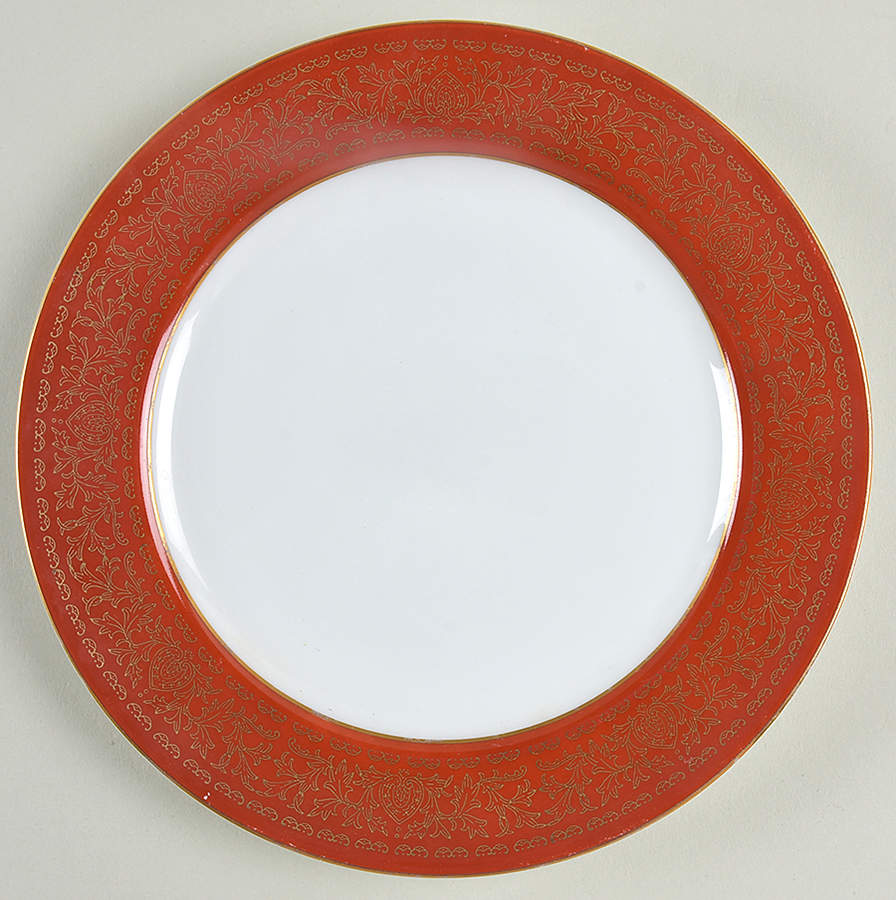 Coronation Salad Plate by Empress (Japan)-1