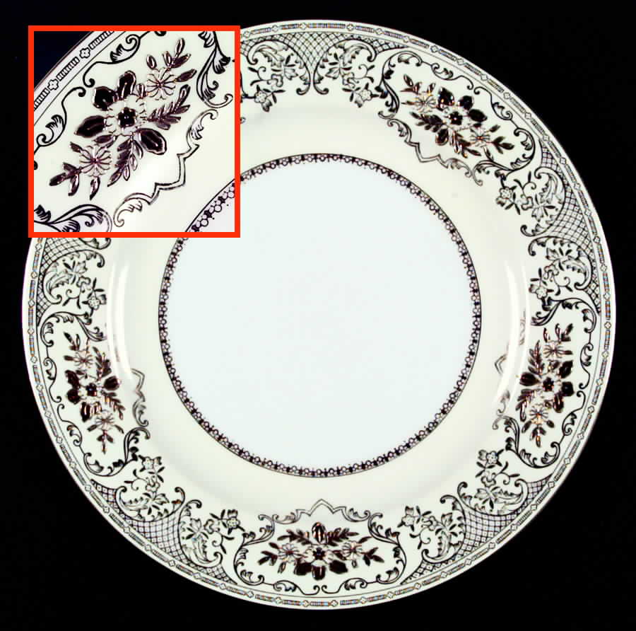 Coronation Dinner Plate by Empress (Japan)-1