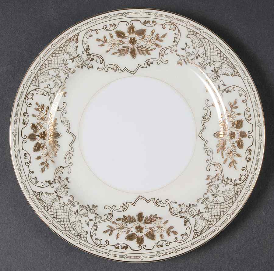 Coronation Salad Plate by Empress (Japan)-1