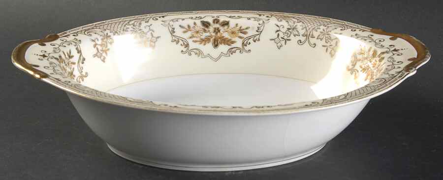 Coronation 11" Oval Vegetable Bowl by Empress (Japan)-1