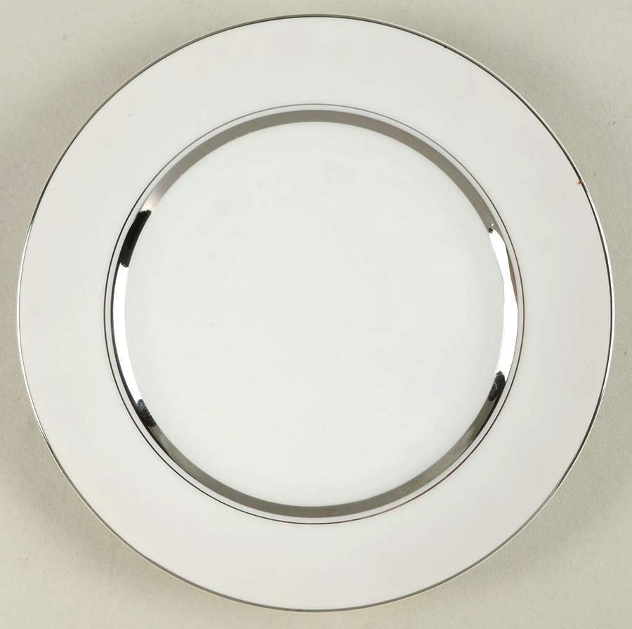 Crown Platinum Salad Plate by Empress (Japan)-1