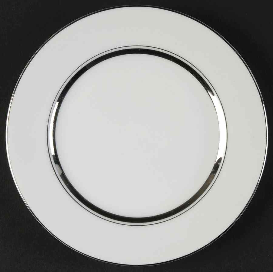 Crown Platinum Bread & Butter Plate by Empress (Japan)-1