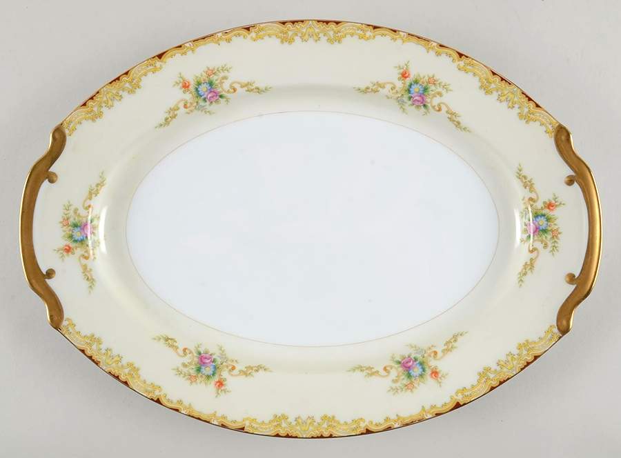 Darendale 15" Oval Serving Platter by Empress (Japan)-1