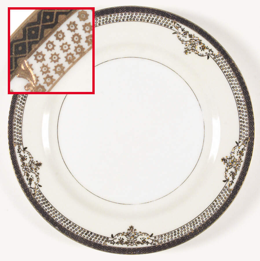 Duchess Dinner Plate by Empress (Japan)-1