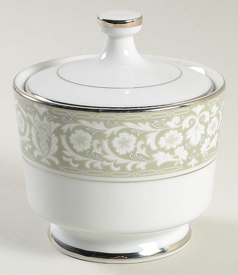 Eldorado Sugar Bowl & Lid by Empress (Japan)-1