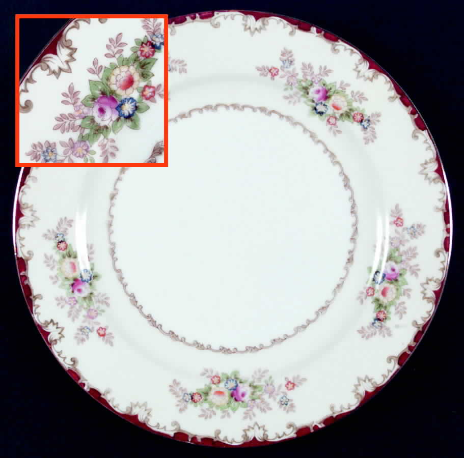 EMP11 Dinner Plate by Empress (Japan)-1