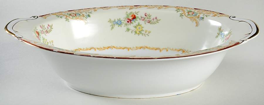 EMP9 10" Oval Vegetable Bowl by Empress (Japan)-1