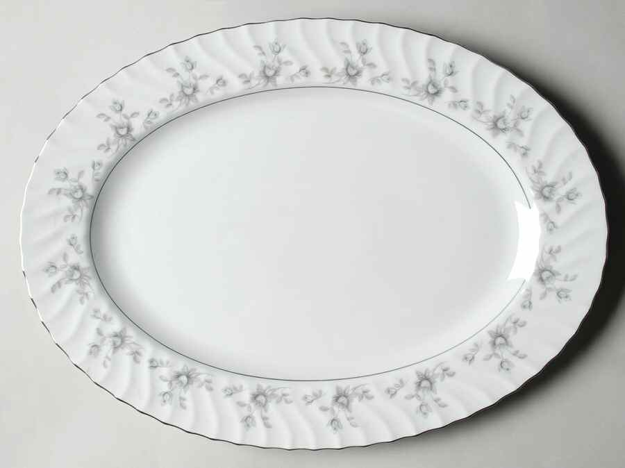 Essex 14" Oval Serving Platter by Empress (Japan)-1