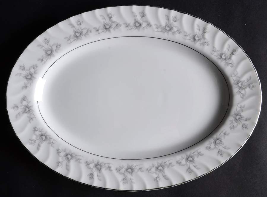 Essex 12" Oval Serving Platter by Empress (Japan)-1