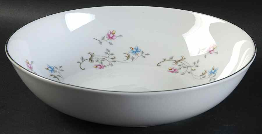 Flair (Japan)_ 9" Round Vegetable Bowl by Empress (Japan)-1