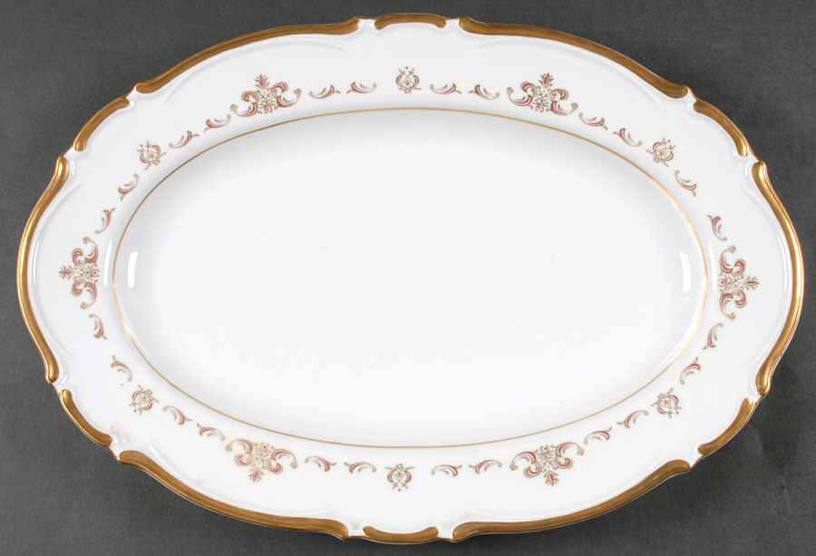 Florence 16" Oval Serving Platter by Empress (Japan)-1