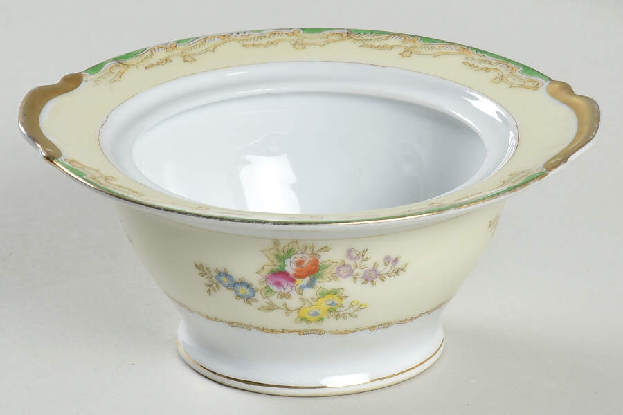 Flora (No #) Sugar Bowl No Lid by Empress (Japan)-1