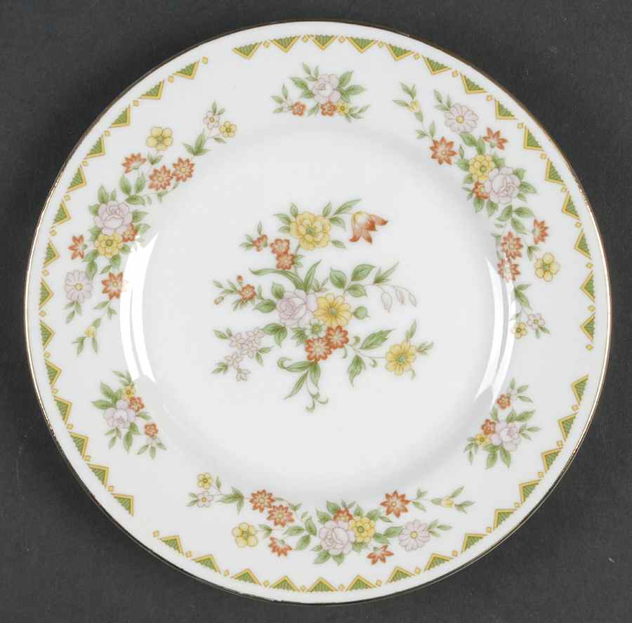 Gaiety Bread & Butter Plate by Empress (Japan)-1