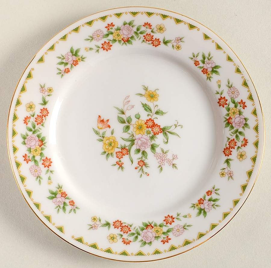 Gaiety Dessert/Pie Plate by Empress (Japan)-1