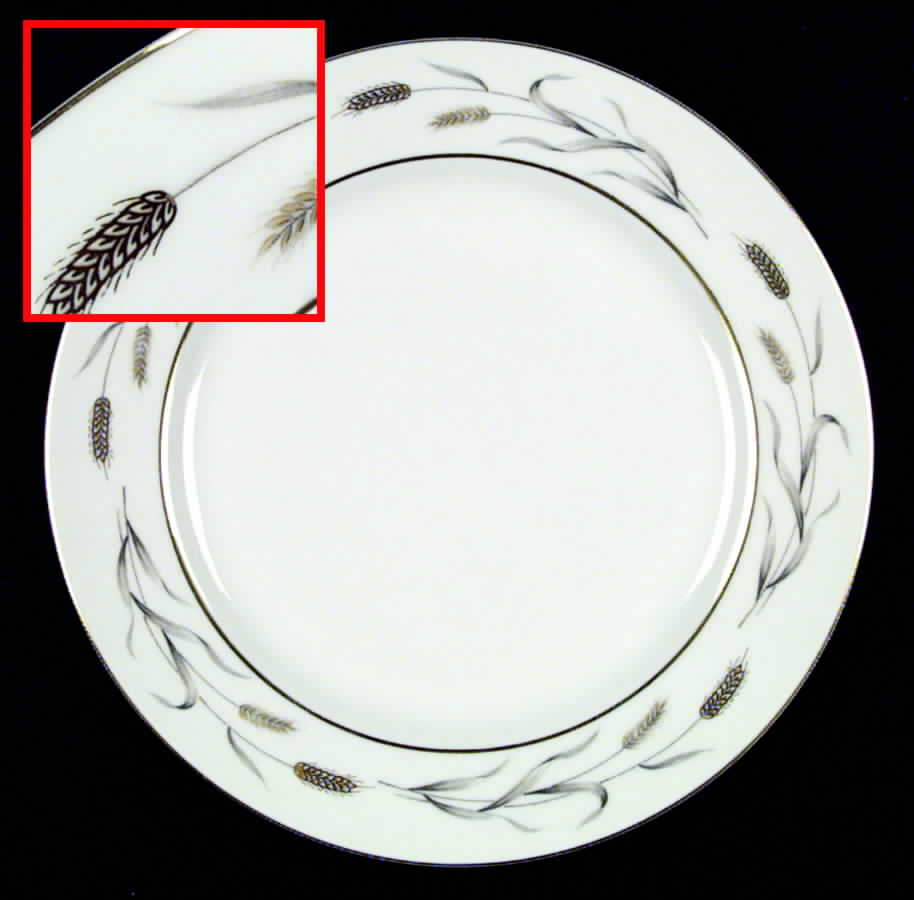 Golden Harvest Dinner Plate by Empress (Japan)-1