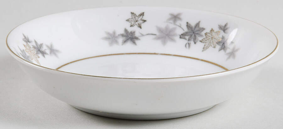 Golden Silhouette Fruit/Dessert (Sauce) Bowl by Empress (Japan)-1