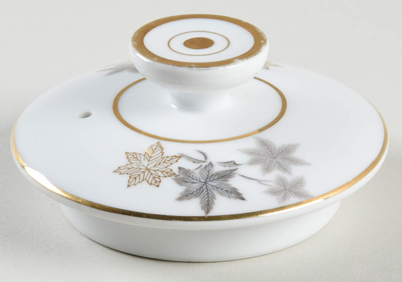 Golden Silhouette Lid for Teapot by Empress (Japan)-1