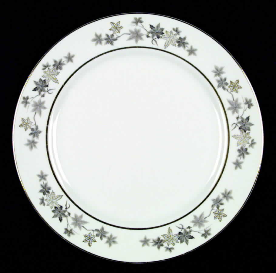 Golden Silhouette Dinner Plate by Empress (Japan)-1