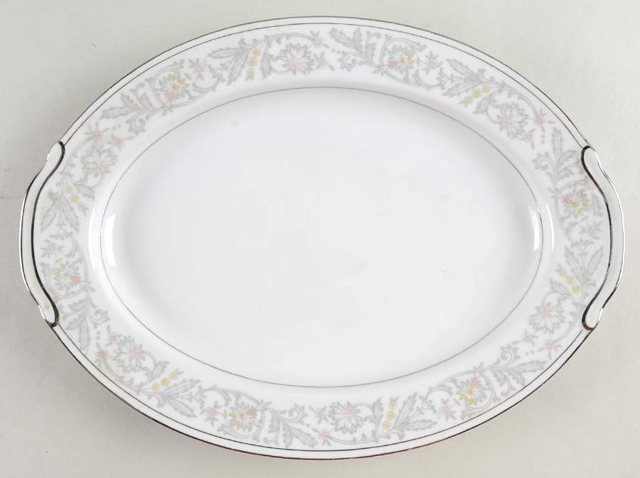 Majestic 12" Oval Serving Platter by Empress (Japan)-1