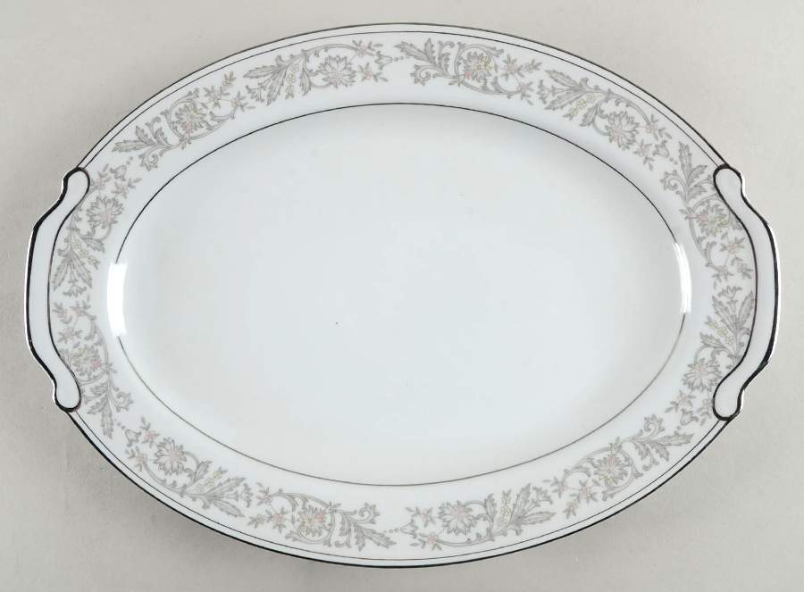 Majestic 14" Oval Serving Platter by Empress (Japan)-1