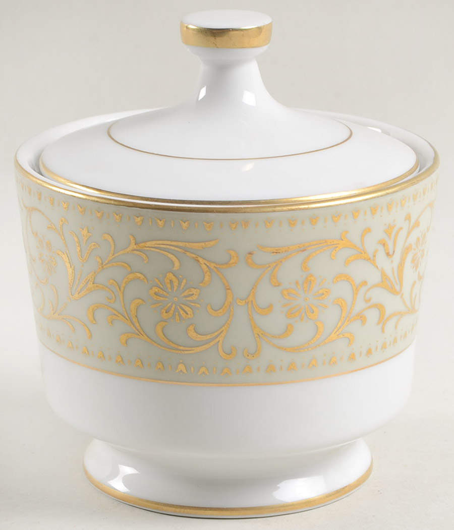 Mandalay Sugar Bowl & Lid by Empress (Japan)-1