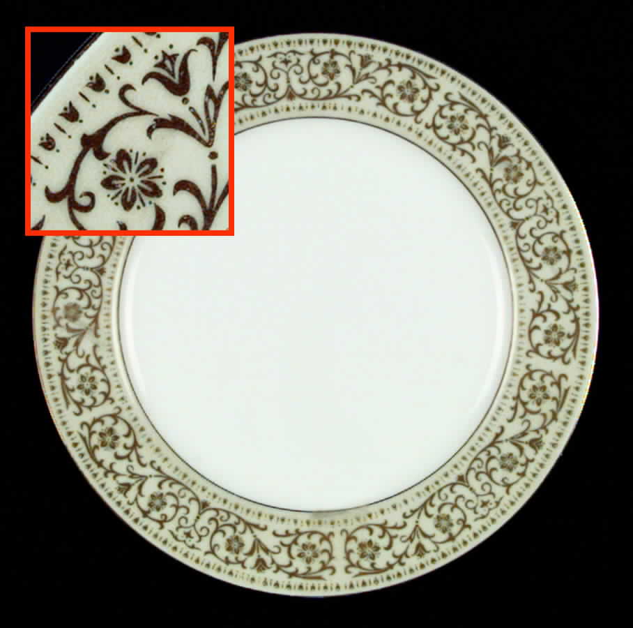 Mandalay Dinner Plate by Empress (Japan)-1