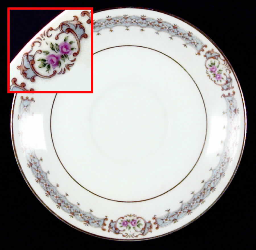 Marquis Saucer by Empress (Japan)-1