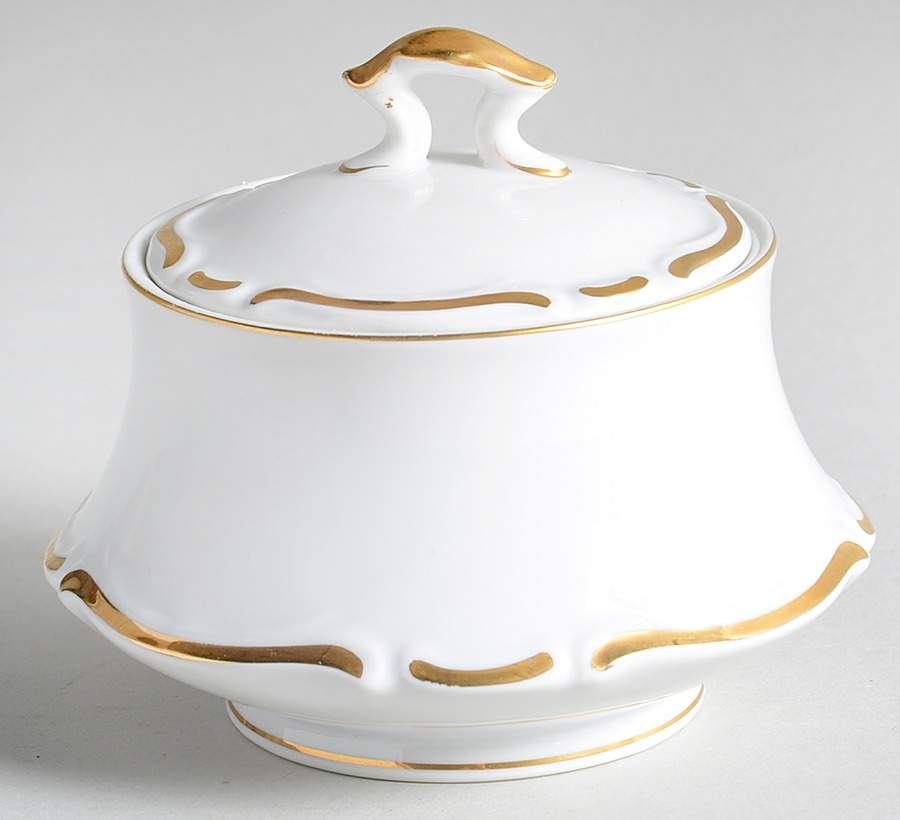 Monte Carlo Sugar Bowl & Lid by Empress (Japan)-1