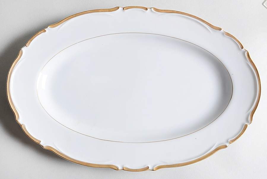 Monte Carlo 12" Oval Serving Platter by Empress (Japan)-1