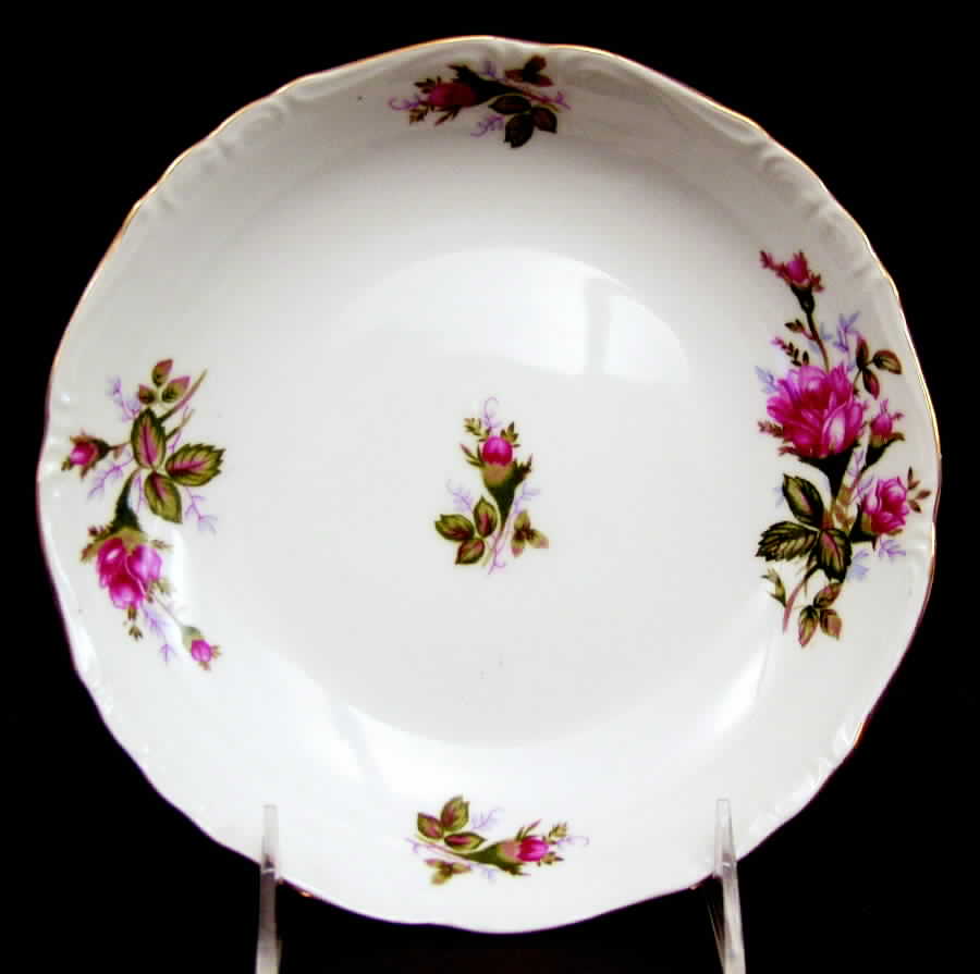 Moss Rose Coupe Soup Bowl by Empress (Japan)-1