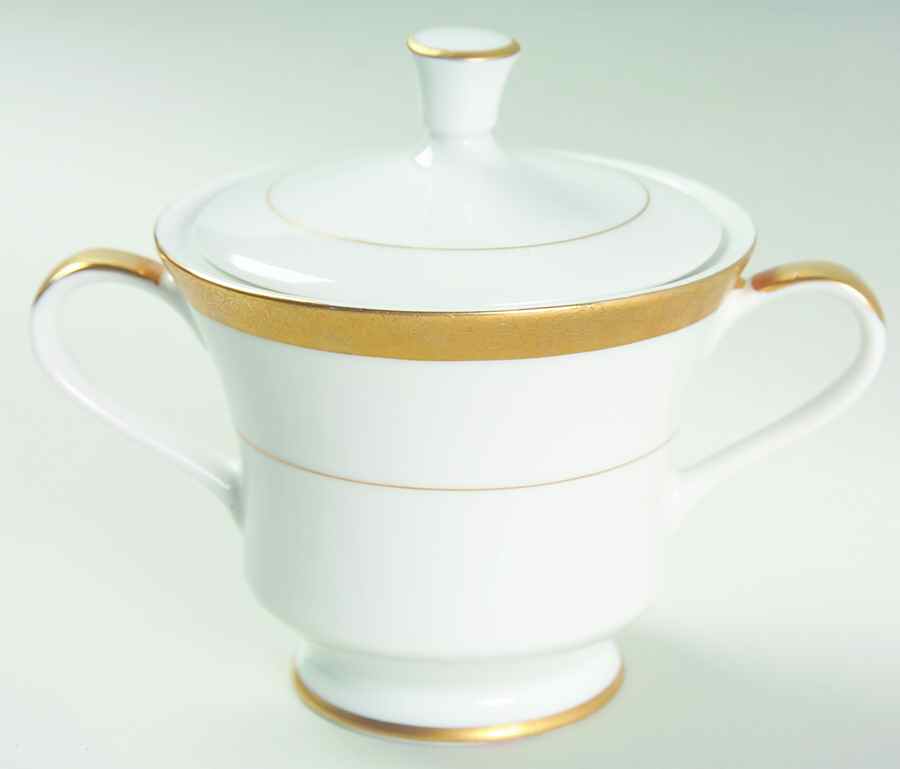 Parliament Sugar Bowl & Lid by Empress (Japan)-1