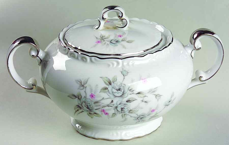 Patio Sugar Bowl & Lid by Empress (Japan)-1