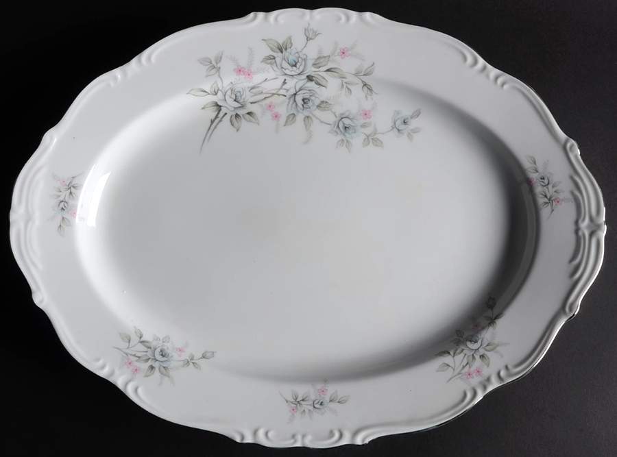 Patio 16" Oval Serving Platter by Empress (Japan)-1