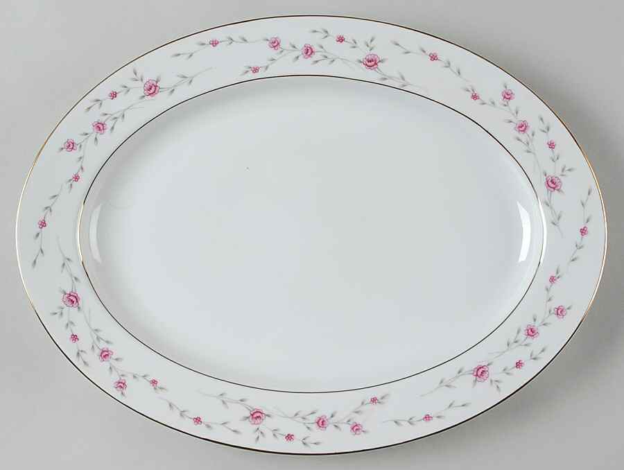 Prestige 14" Oval Serving Platter by Empress (Japan)-1