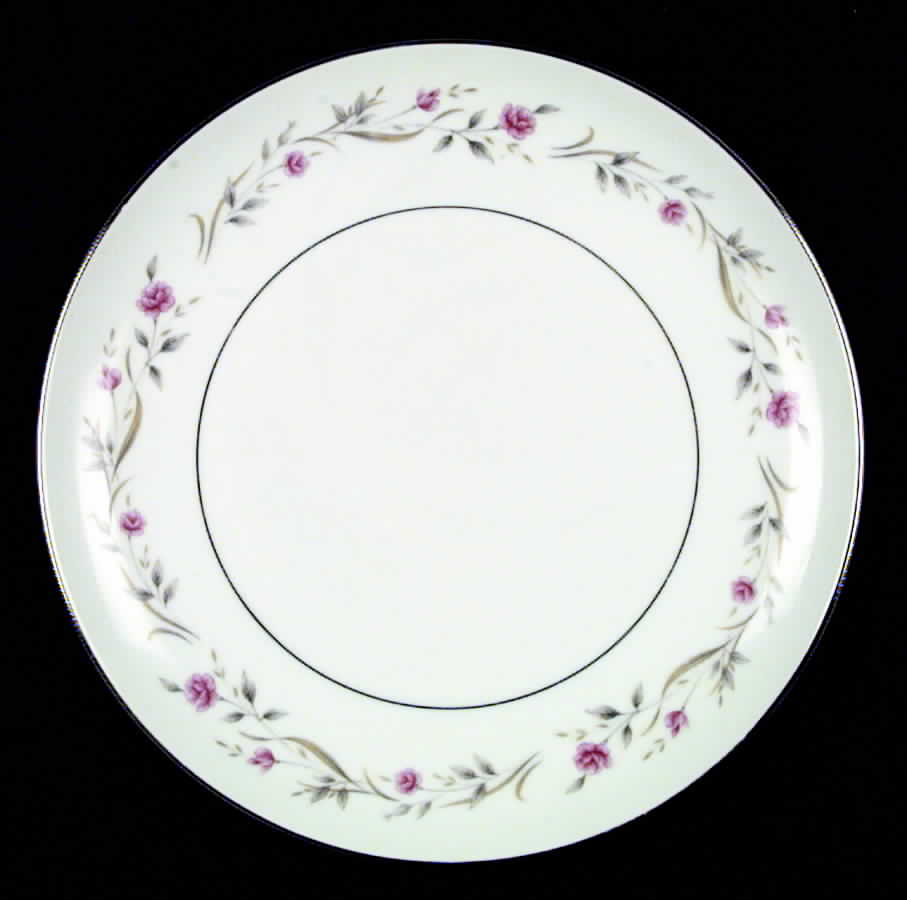 Rambling Rose Dinner Plate by Empress (Japan)-1