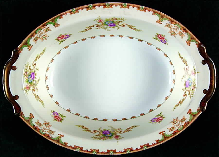 Regent 10" Oval Vegetable Bowl by Empress (Japan)-1