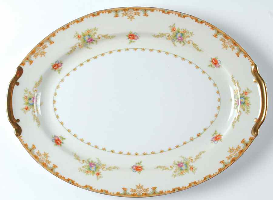 Regent 16" Oval Serving Platter by Empress (Japan)-1