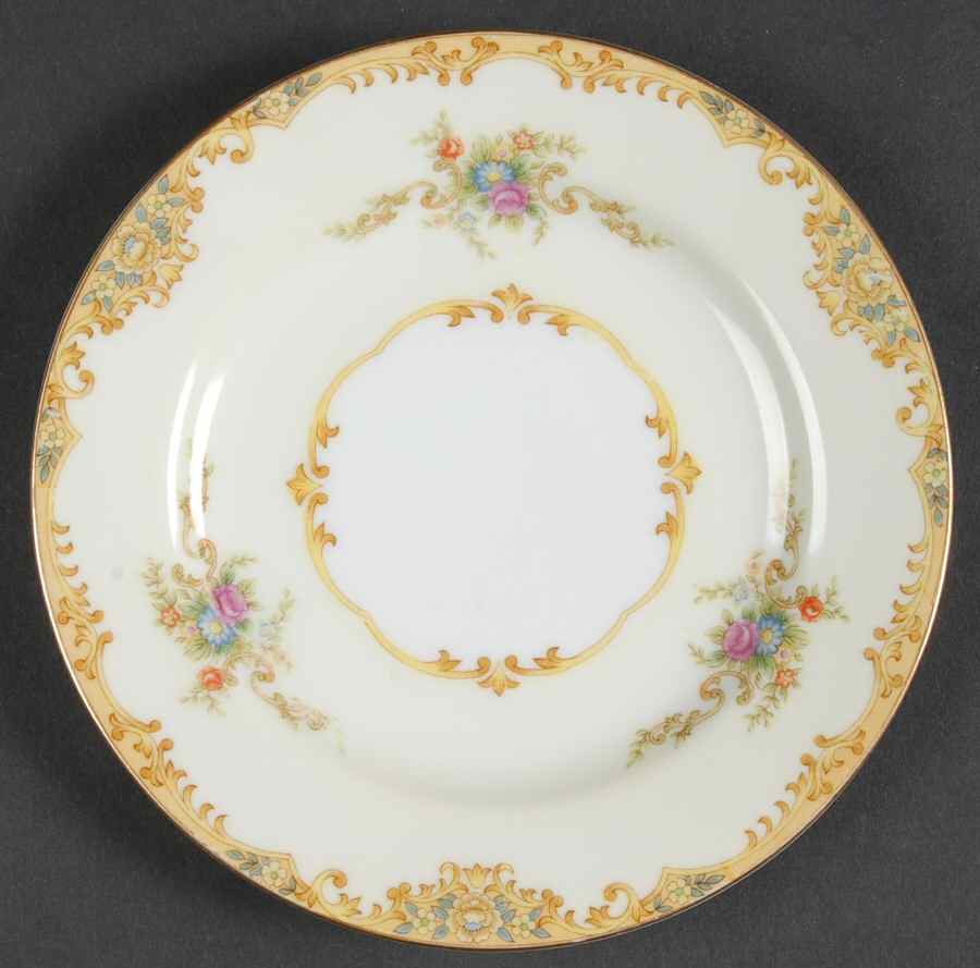 Rosaria Bread & Butter Plate by Empress (Japan)-1